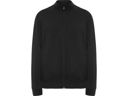 ROLY Sweater zip ulan unisex svart 2XL - Lyreco - Arbetskläder - Arbetströjor - Sweatshirts och koftor