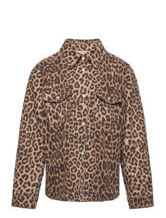 Lpemla Ls Denim Shirt Bc Tw Skjorta Multi/mönstrad Little Pieces