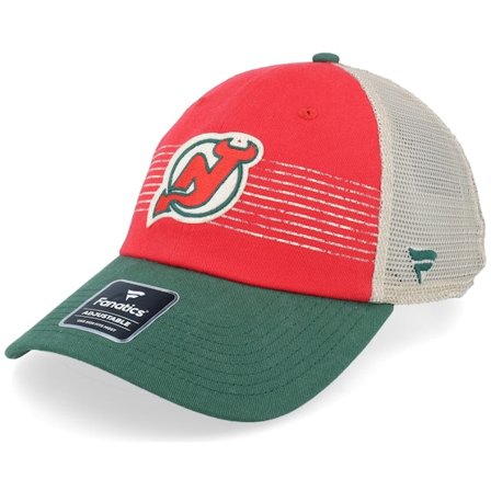 Fanatics - NHL Rød trucker Caps - New Jersey Devils Breakaway Red/Green Trucker @ Hatstore