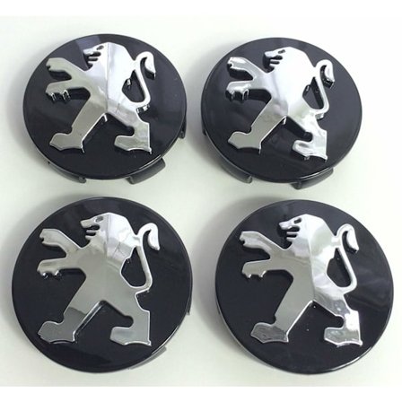 Peg03 - 60MM 4-pak Centerhætter Peugeot