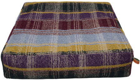 Cloud7 Cube L Tartan Purple