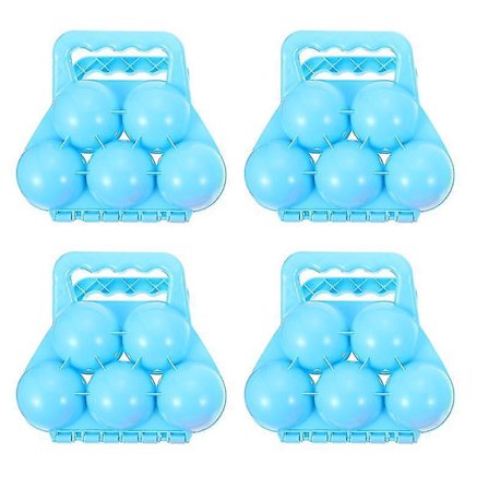 4 stk. Vinterleker for barn i snø