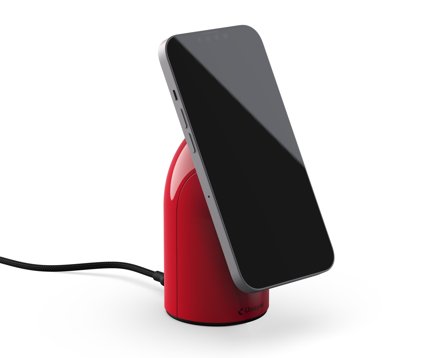 UNISYNK Magnetic Wireless Desk Charger Qi2 15W Red