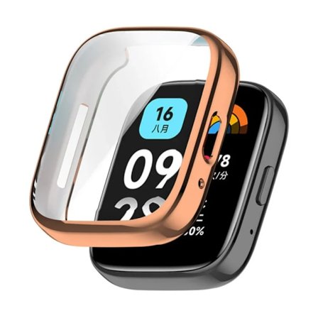 TPU Skärmskydd Fodral För Xiaomi Redmi Watch 3 Active/Lite Smart Klockarmband Skyddsskal för Xiaomi Redmi Watch 4 3