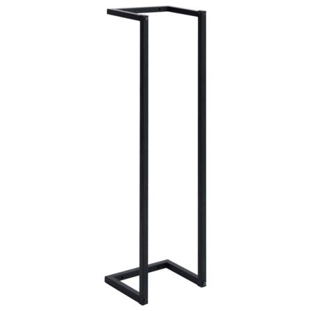 Vidaxl Handdukshängare Svart 25x20x95 Cm Järn Svart