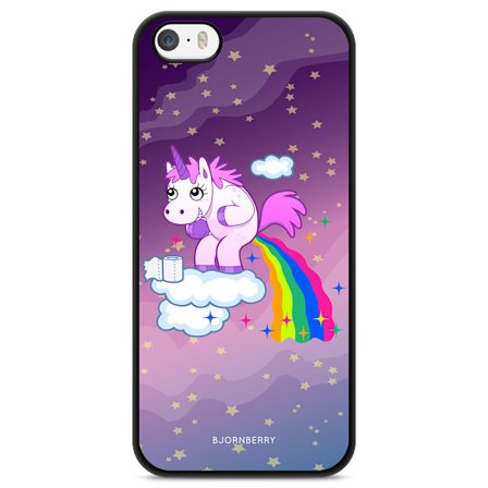 Bjornberry Skal iPhone 5/5s/SE (2016) - Bajsande Enhörning