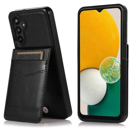 Samsung A13 5g / A04s Mobilskal Korthållare 5-fack Retro V3 Svart