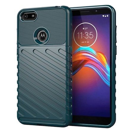 Thunder Motorola Moto E6 Play kuoret - Vihreä