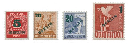Berlin 1949 - MICHEL 64-67 - Postfrisk