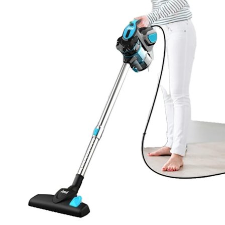 Dammsugare, 18Kpa Kraftfull Sugkraft, Handhållen Dammsugare, Blå, EU