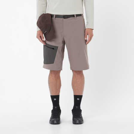 Salomon - Short pour homme Outerpath Utility Short M - Iron - XL