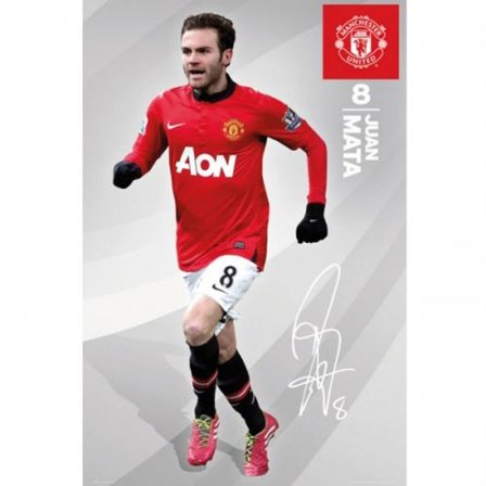 Manchester United Affisch Mata 56