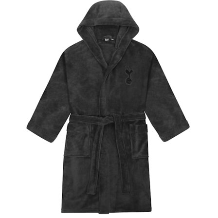 Tottenham Hotspur FC Herr Crest Fleece Morgonrock XXL Grå