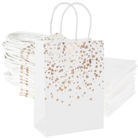 6 stk Kraft papir gavepose Festemballage poser D D