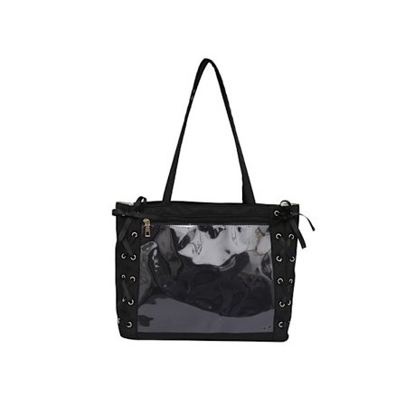 Axelväska i hot girl-stil med stor kapacitet, transparent axelväska, armhåleväska med stor kapacitet