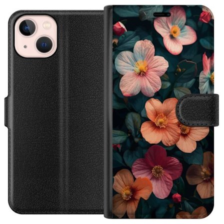 Yhteensopiva Lompakkokotelo Apple Apple iPhone 13 Kukat