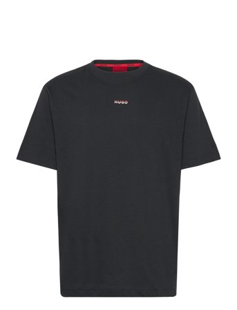 Split Logo_T-Shirt Black HUGO