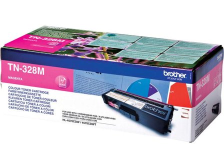 Brother Toner, magenta, singelförpackning, TN-328M - Lyreco - Toner och bläck - Tonerkassetter - Toner Brother