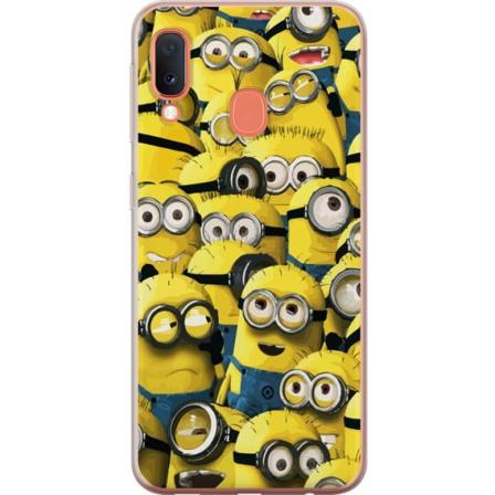 Samsung Galaxy A20e Gennemsigtig cover Minions