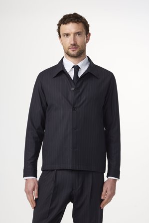 NN.07 Zander 1088 Hybrid Male Blue Wool Blend