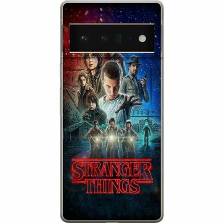Google Pixel 6 Pro Mjukt Skal - Stranger Things