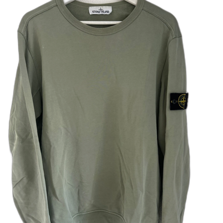 Grön sweatshirt från Stone Island
