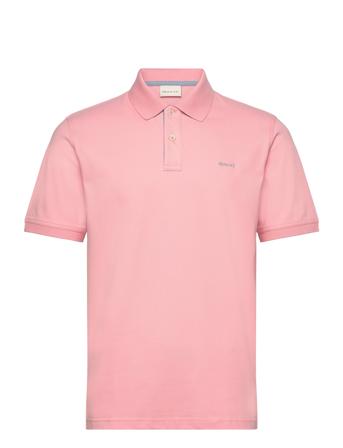 Reg Contrast Pique Ss Polo Pink GANT