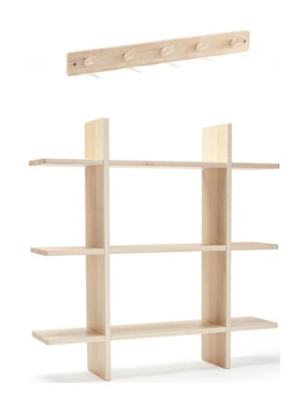 Kid's Concept | Wallshelf & Hookboard Saga | ONE SIZE