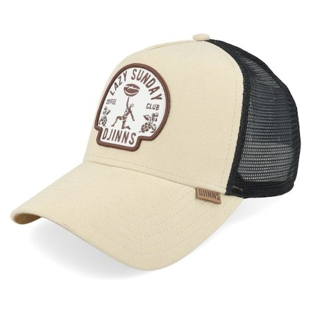 Djinns - Beige trucker Casquette - Hft Lazy Classic A-Frame Stone Trucker @ Hatstore