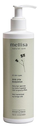Mellisa AHA Urte Bodylotion 300 ml, Skincare, Kropspleje, Bodylotion