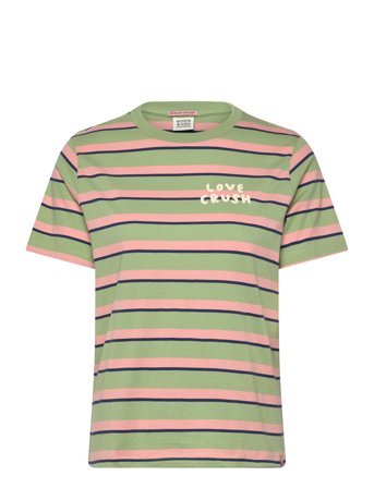 Scotch & Soda | Yarn Dye Striped Regular Fit T-Shirt | XS
