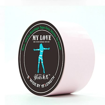 Statisk Bdsm Bondage Tejp Mjuk Osynlig Sex Rep Restriktioner Slav Vuxen Spel SM Leksaker Kyskhetsbälte Sex Flirt Leksak för Par