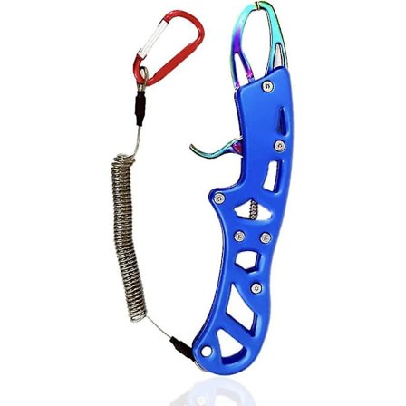 Titaani- ja ruostumattomasta teräksestä valmistetut kalastuspihdit narulla ja suolaveden narunpoistajalla