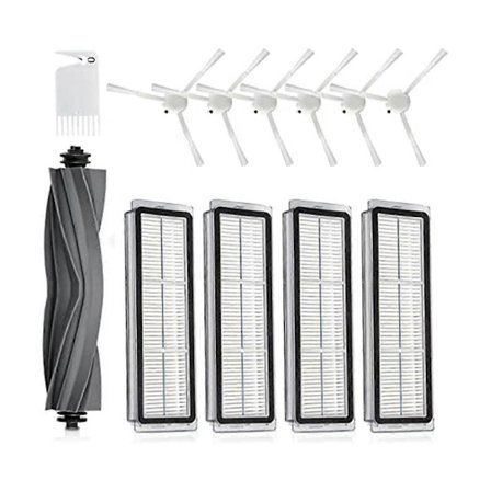 12-delad tillbehörssats för D10S / D10S Pro / D10S Plus / L10S Pro / L10 Ultra / L10S Ultra dammsugare