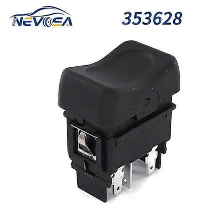 353628 For Scania 4 3 Serie Lastebil Elektrisk Vindusheis Kontrollpanel Bryter Enkel Knapp Biltilbehør