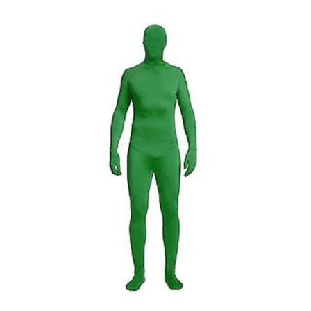 Helkroppsdrakt Helkroppsfotografering Chroma Key Bodysuit Stretch Kostyme For Foto Video Spesialeffekt Festival Cosplay (150CM grønn)