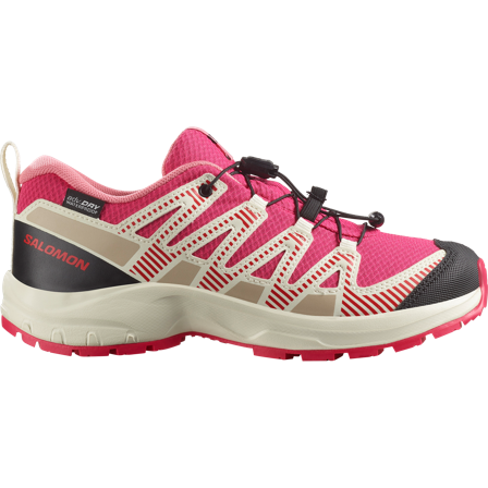 Salomon - Buty dla dzieci Obuwie Xa Pro V8 Wp J - Rouge Red / Vanilla Ice