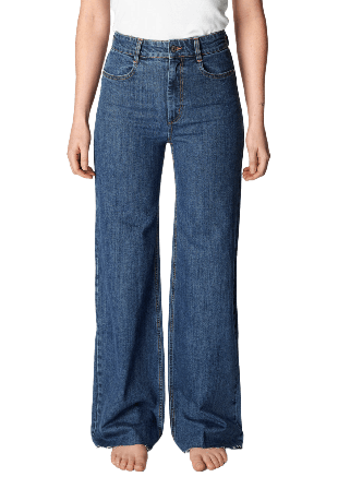 Carin Wester Vida jeans med hög midja IKA Lila 38