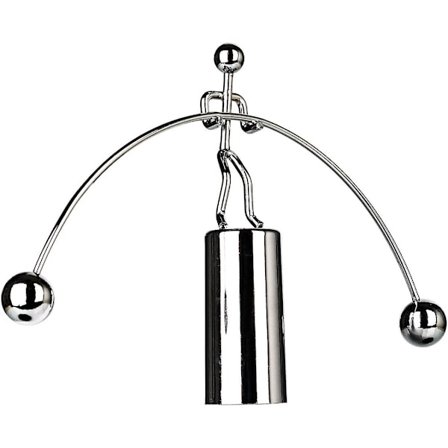 Mini Stål Balance Legetøj Vægtløfter Kinetisk Kunst Balance Legetøj Balancerende Dekompressiv Videnskab Psykologi Hjemmekontor Indretning 