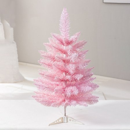 60cm Pink Juletræ Pvc Fest Hjem Display Ornament
