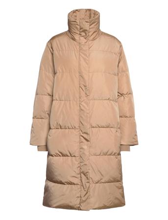 Downbblucky Coat Beige Bruuns Bazaar