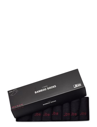 JBS Jbs Footie Bamboo 7 Pairs Box - Black - 45-48