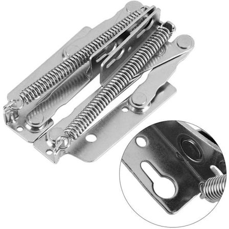 80 Graders Skabshængsel Fuld Hængsel Låg Møbel Base Fjeder Hin