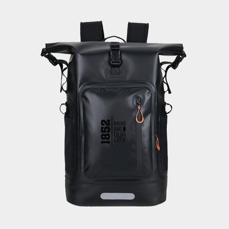 Mochila impermeable 1852-Marine, 30 litros, negra