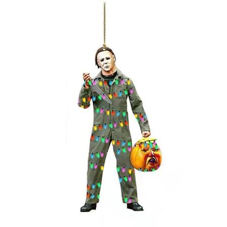 Auton taustapeilin koristeet riippuvat zombien Halloween -koristeet style 6