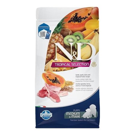 Farmina N&D Dog Medium & Maxi Tropical Selection Lamb Per Cani