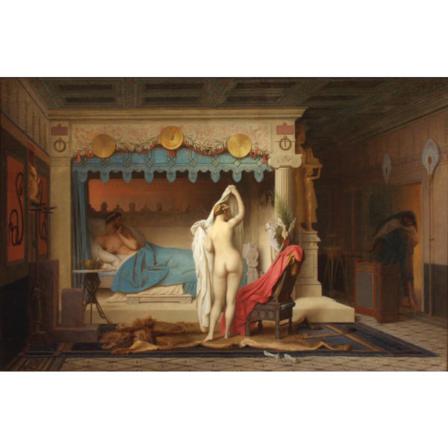 King Candaules, 1859, Jean-leon Gerome Brun
