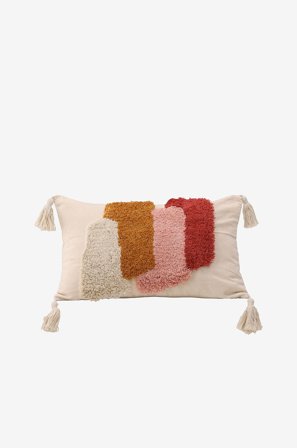 Venture Home - Pudebetræk Joline - Hvid - Pyntepuder & pudebetræk - 30X50 - Fra Homeroom