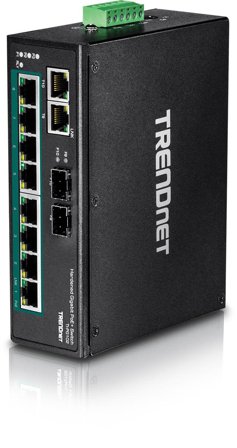 TRENDnet TI-PG102 Omskifter industri, PoE+TI-PG102, Computer & internet