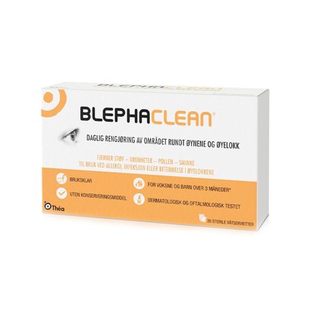 Blephaclean - Våtservietter 20 st